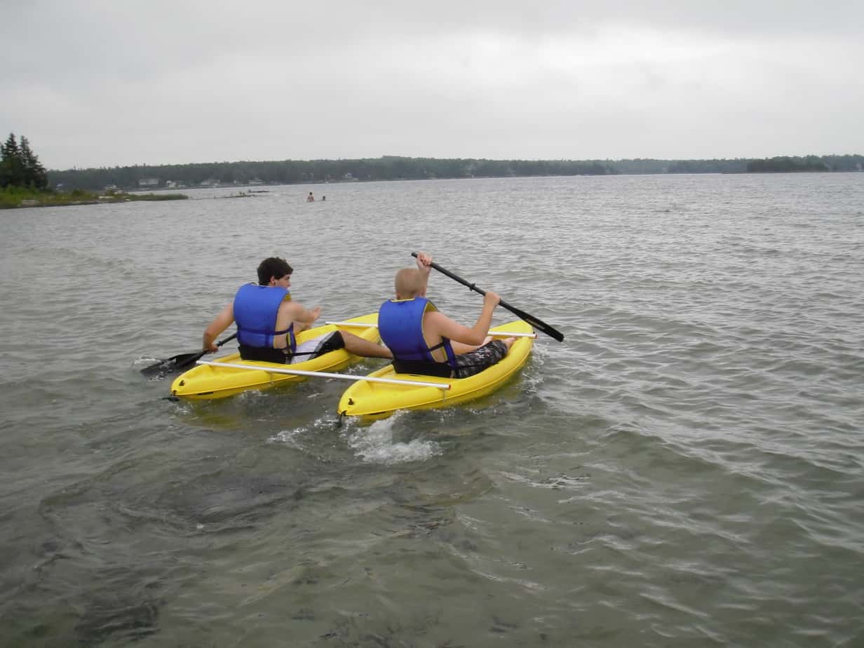 The Catamarak's maiden voyage